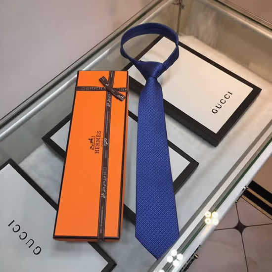 Classic Men Business Luxury Tie Replica Top Quality Hermes Ties 24